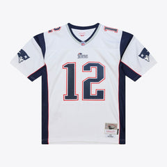 Tom Brady New England Patriots 2000 Legacy Replica Jersey White | Mitchell & Ness