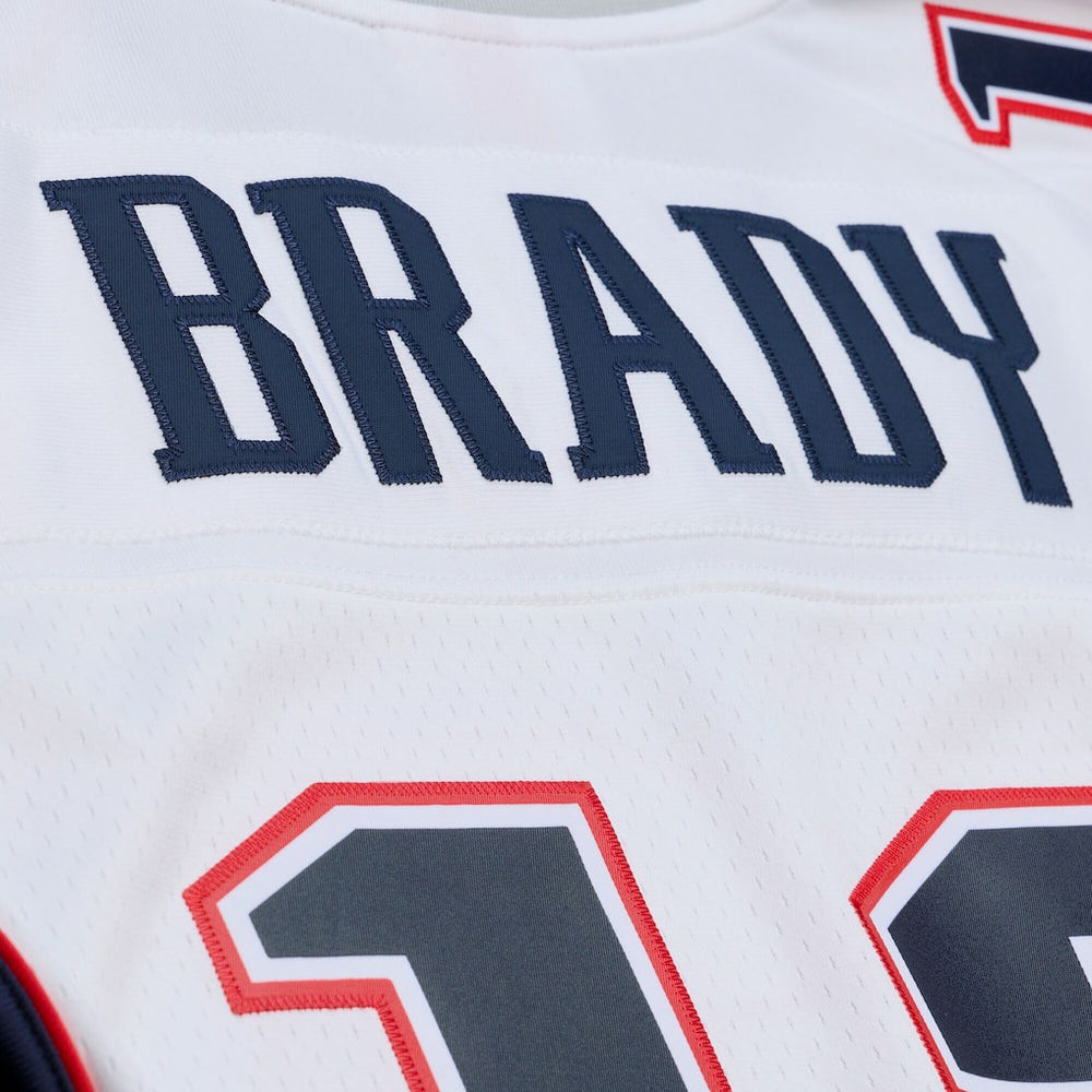 Tom Brady New England Patriots 2000 Legacy Replica Jersey White | Mitchell & Ness