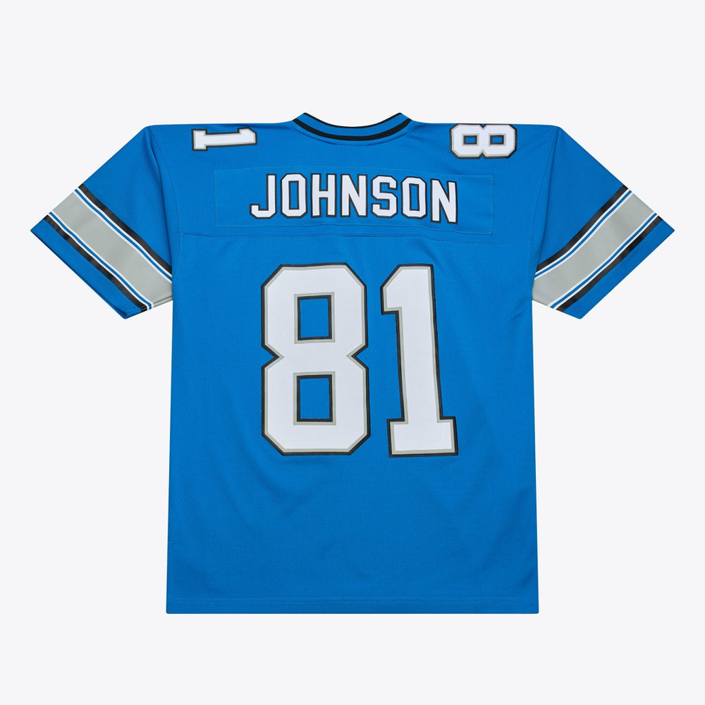 Calvin Johnson Detroit Lions 2007 Legacy Replica Jersey Blue | Mitchell & Ness