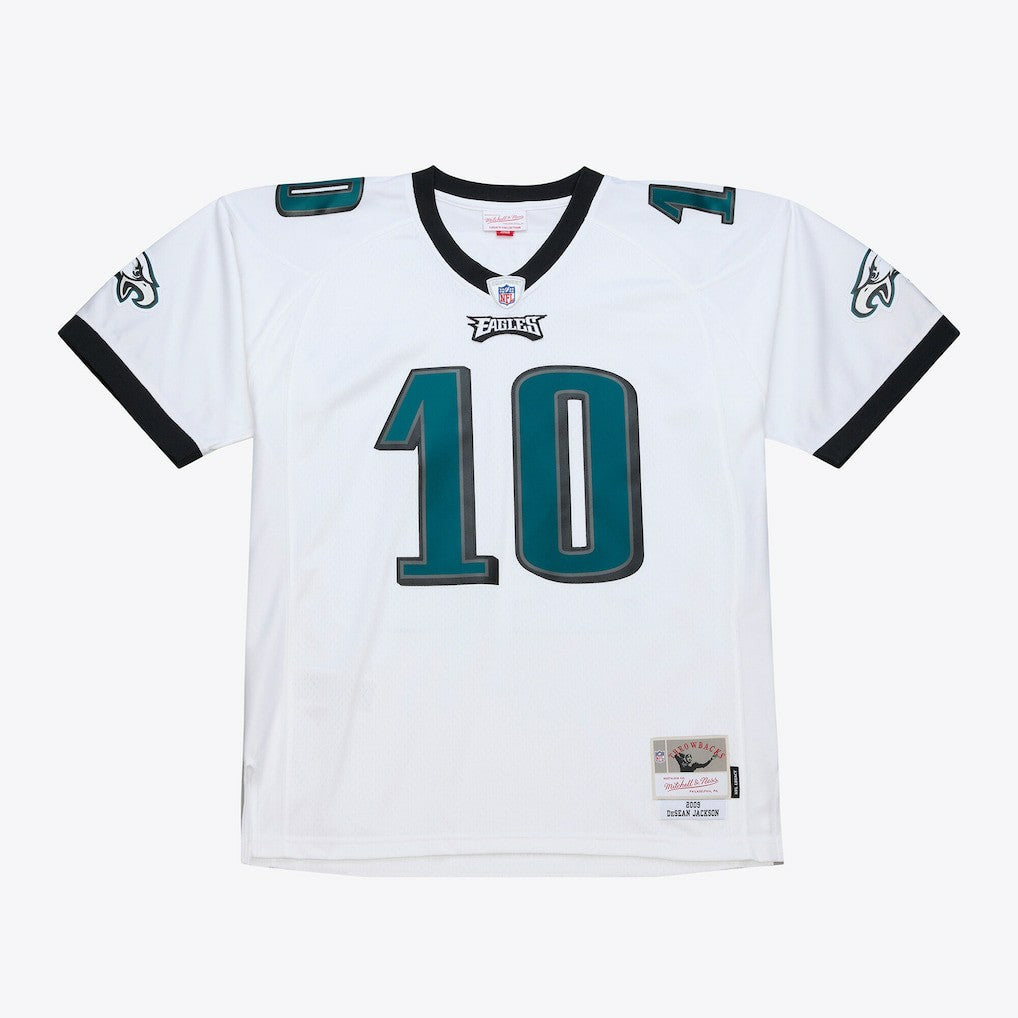 DeSean Jackson Philadelphia Eagles 2009 Legacy Throwback Replica Jersey White | Mitchell & Ness