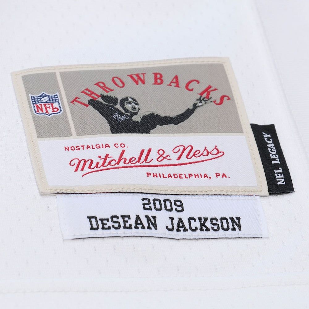 DeSean Jackson Philadelphia Eagles 2009 Legacy Throwback Replica Jersey White | Mitchell & Ness