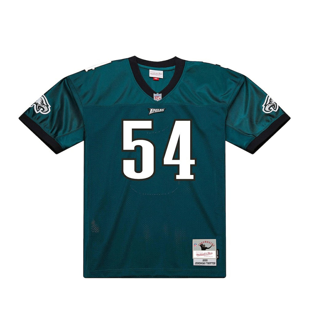 Jeremiah Trotter Philadelphia Eagles 2000 Legacy Throwback Replica Jersey Green | Mitchell & Ness