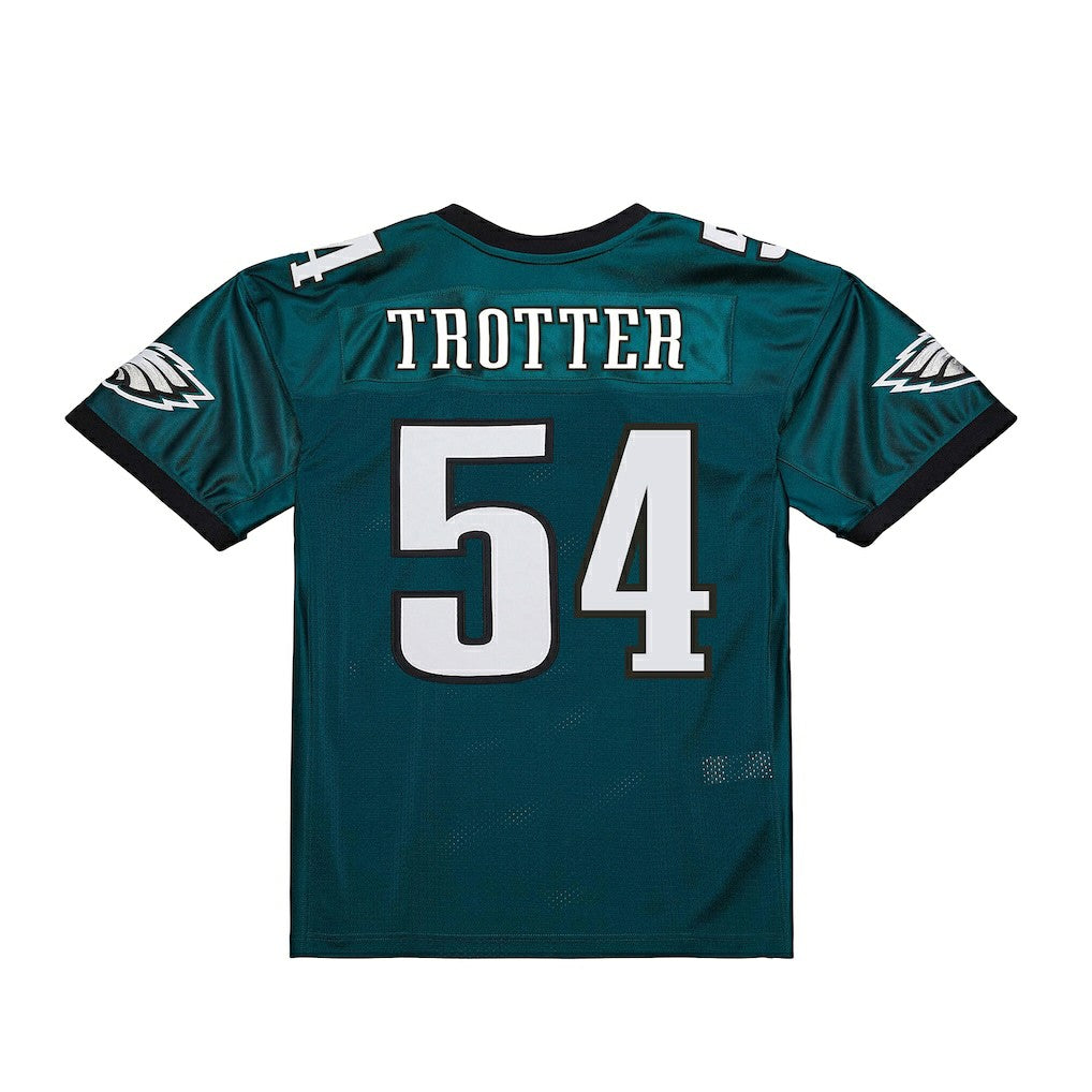 Jeremiah Trotter Philadelphia Eagles 2000 Legacy Throwback Replica Jersey Green | Mitchell & Ness