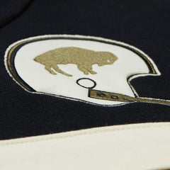 Buffalo Bills Vintage Logo Head Coach Hoodie Olive | Mitchell & Ness