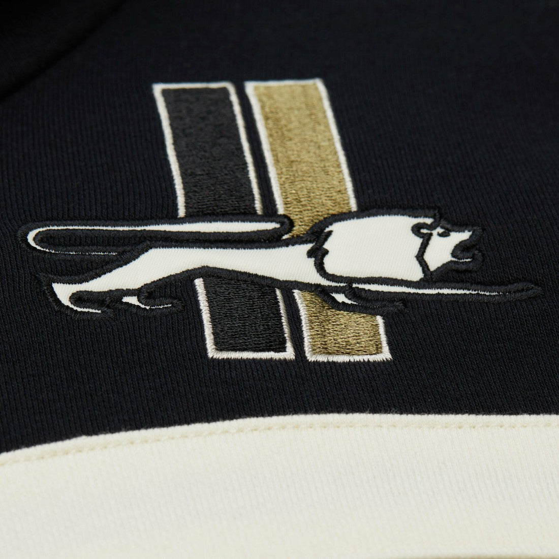 Detroit Lions Vintage Logo Head Coach Hoodie Olive | Mitchell & Ness