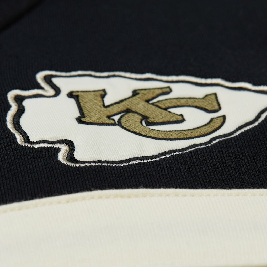 Kansas City Chiefs Vintage Logo Head Coach Hoodie Olive | Mitchell & Ness