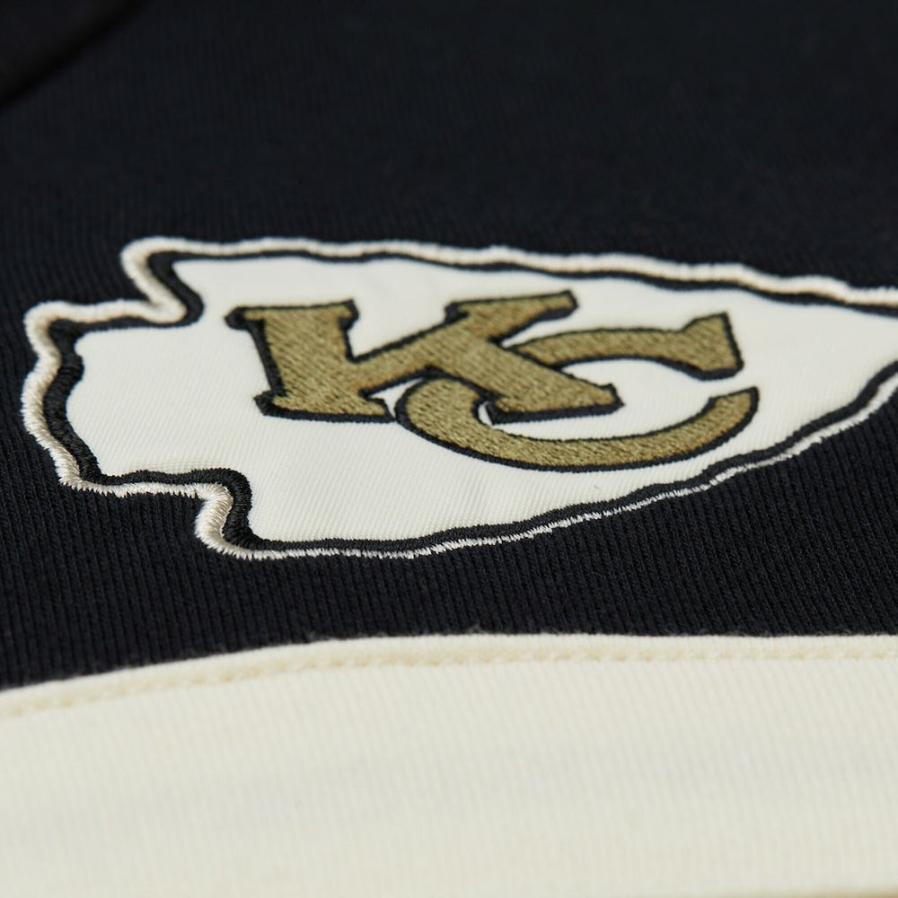 Kansas City Chiefs Vintage Logo Head Coach Hoodie Olive | Mitchell & Ness