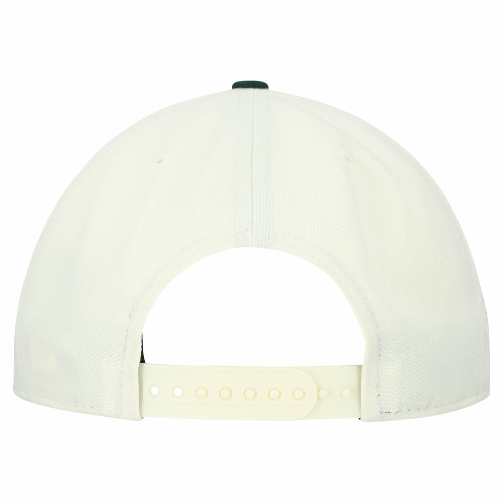 New York Jets New Era Upside Down 9FIFTY A-Frame Snapback Hat Cream | NFL
