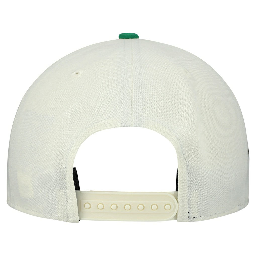 Philadelphia Eagles New Era Upside Down 9FIFTY A-Frame Snapback Hat Cream | NFL