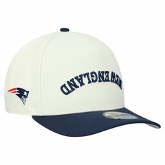 New England Patriots New Era Upside Down 9FIFTY A-Frame Snapback Hat Cream | NFL