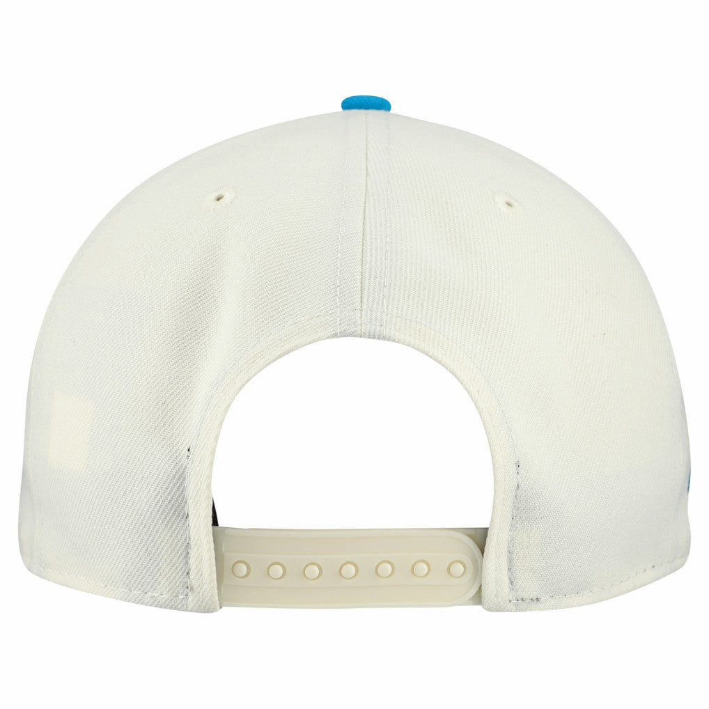 Carolina Panthers New Era Upside Down 9FIFTY A-Frame Snapback Hat Cream | NFL