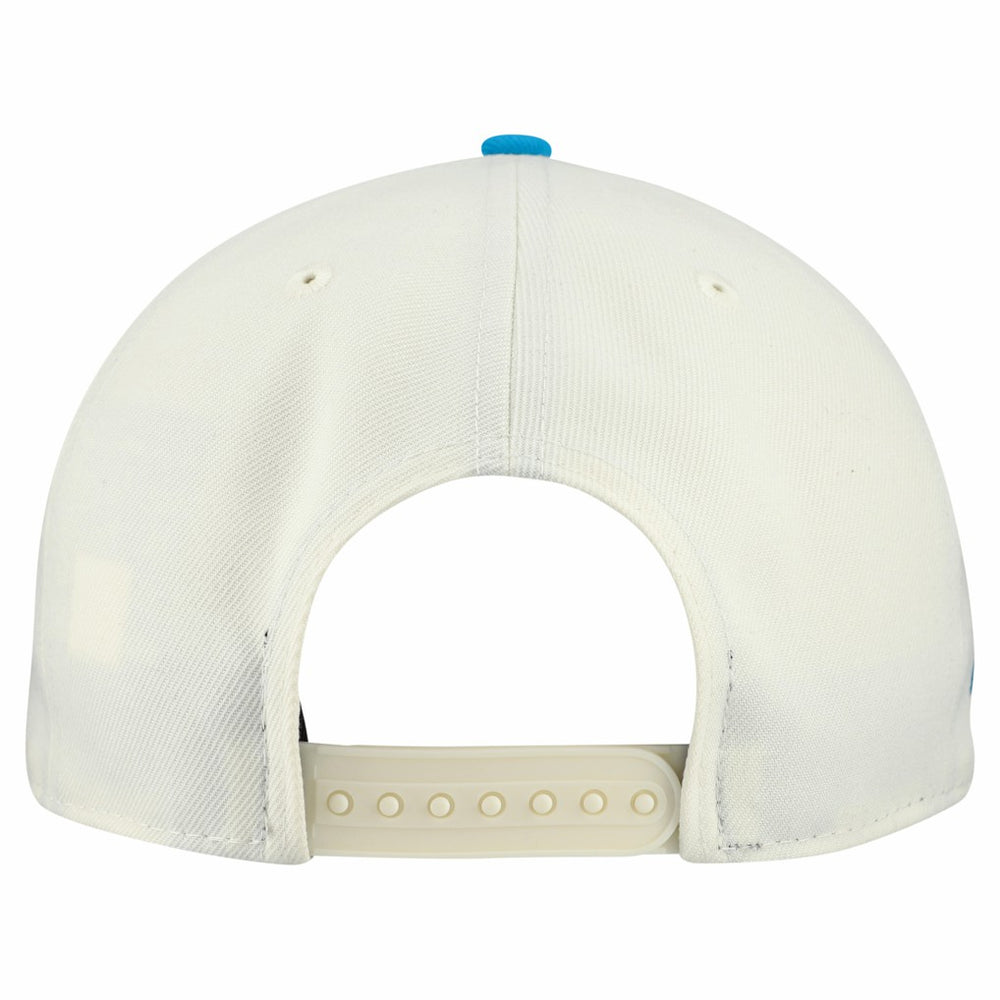 Carolina Panthers New Era Upside Down 9FIFTY A-Frame Snapback Hat Cream | NFL