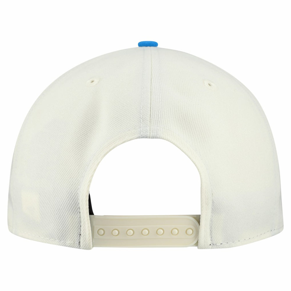 Detroit Lions New Era Upside Down 9FIFTY A-Frame Snapback Hat Cream | NFL