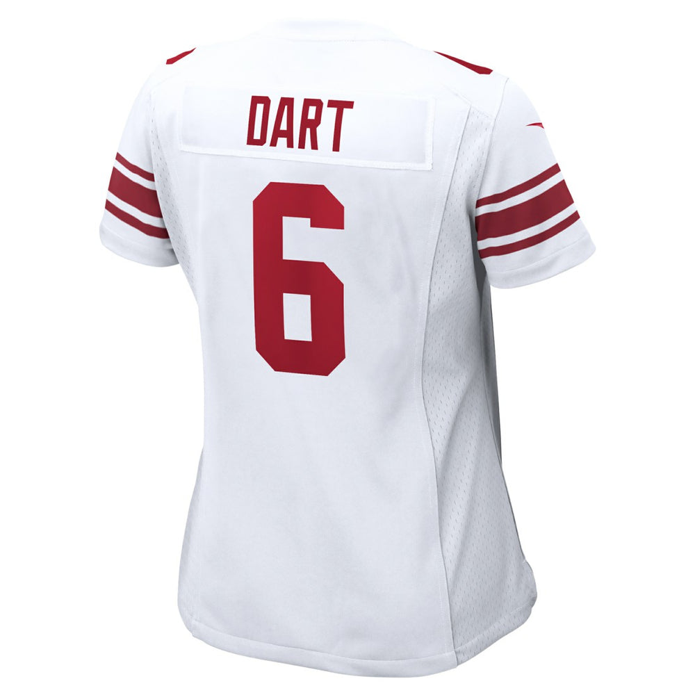 Jaxson Dart New York Giants Women's Game Jersey White | Nike for Sale