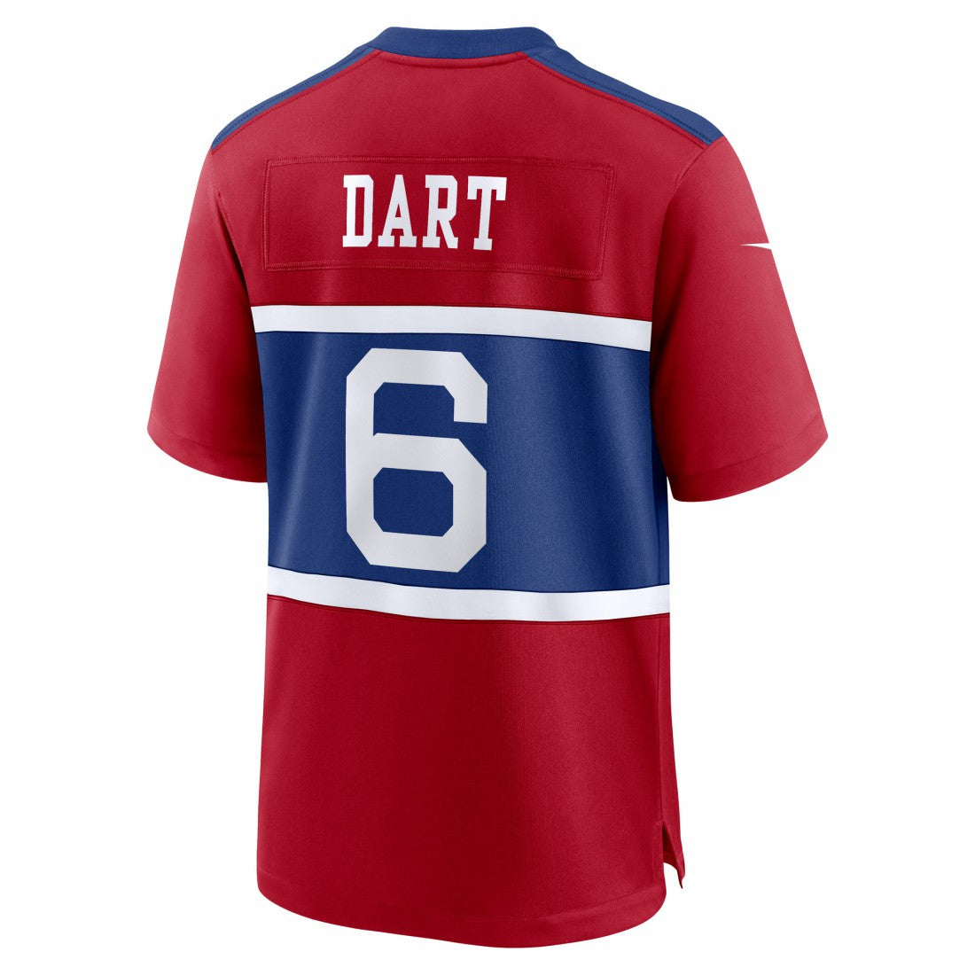 Jaxson Dart New York Giants Alternate Century Red Game Jersey Red | Nike for Sale