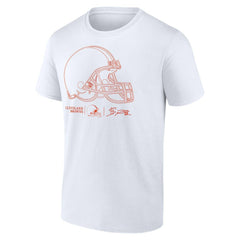 Shedeur Sanders Cleveland Browns Outline Player T-Shirt White | NFL