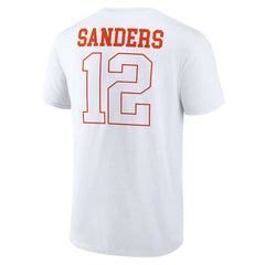 Shedeur Sanders Cleveland Browns Outline Player T-Shirt White | NFL