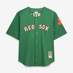 David Ortiz Boston Red Sox Mitchell & Ness Big & Tall Cooperstown Collection Mesh Batting Practice Jersey - MLB