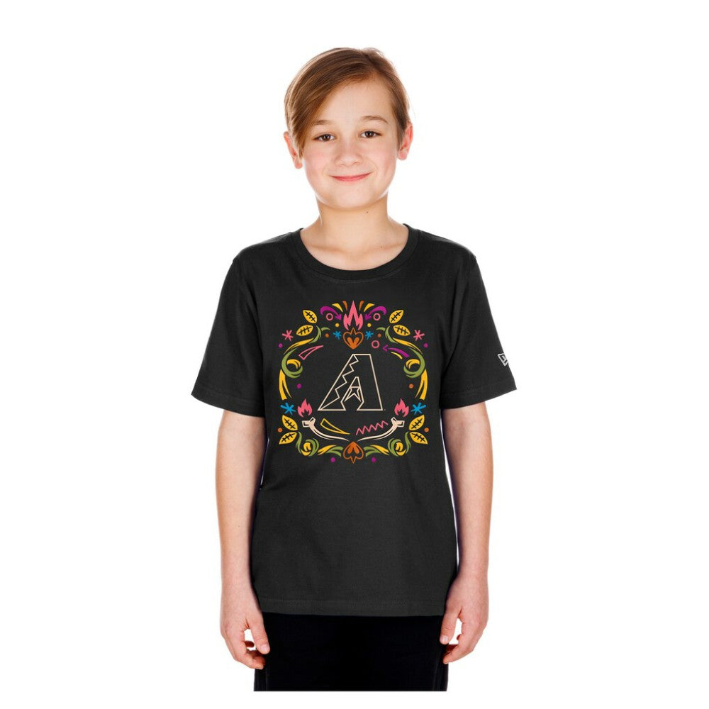Arizona Diamondbacks New Era Youth Día de los Muertos T-Shirt - MLB