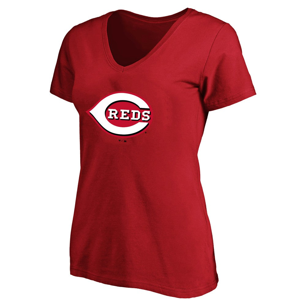 Elly De La Cruz Cincinnati Reds Profile Women's Plus Size Name & Number V-Neck T-Shirt - MLB