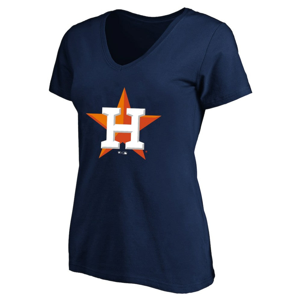 Jose Altuve Houston Astros Profile Women's Plus Size Name & Number V-Neck T-Shirt - MLB