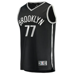 Ben Saraf Brooklyn Nets Fast Break Replica Jersey Black Icon Edition - NBA