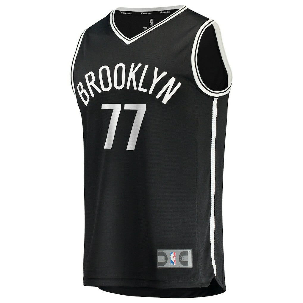 Ben Saraf Brooklyn Nets Youth Fast Break Replica Jersey Black Icon Edition - NBA