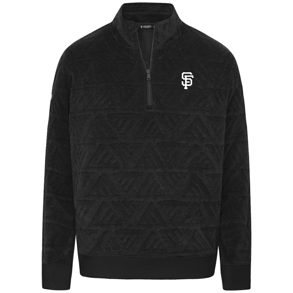 San Francisco Giants Levelwear Women's Camden Insignia 2.0 Quarter-Zip Jacket - MLB