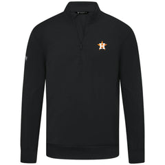 Houston Astros Levelwear Upright Insignia Tri-Blend Quarter-Zip Pullover - MLB