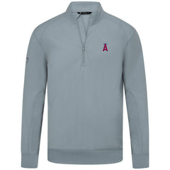 Los Angeles Angels Levelwear Upright Insignia Tri-Blend Quarter-Zip Pullover - MLB