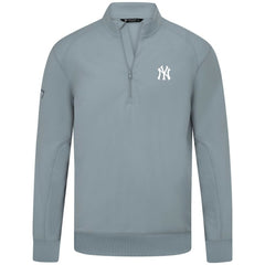 New York Yankees Levelwear Upright Insignia Tri-Blend Quarter-Zip Pullover - MLB