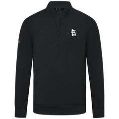 St. Louis Cardinals Levelwear Upright Insignia Tri-Blend Quarter-Zip Pullover - MLB