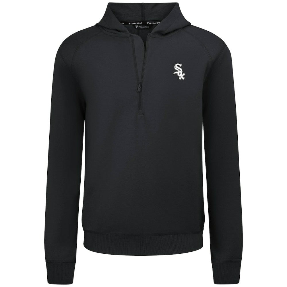 Chicago White Sox Levelwear Technic Insignia Quarter-Zip Hoodie - MLB