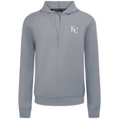 Kansas City Royals Levelwear Technic Insignia Quarter-Zip Hoodie - MLB
