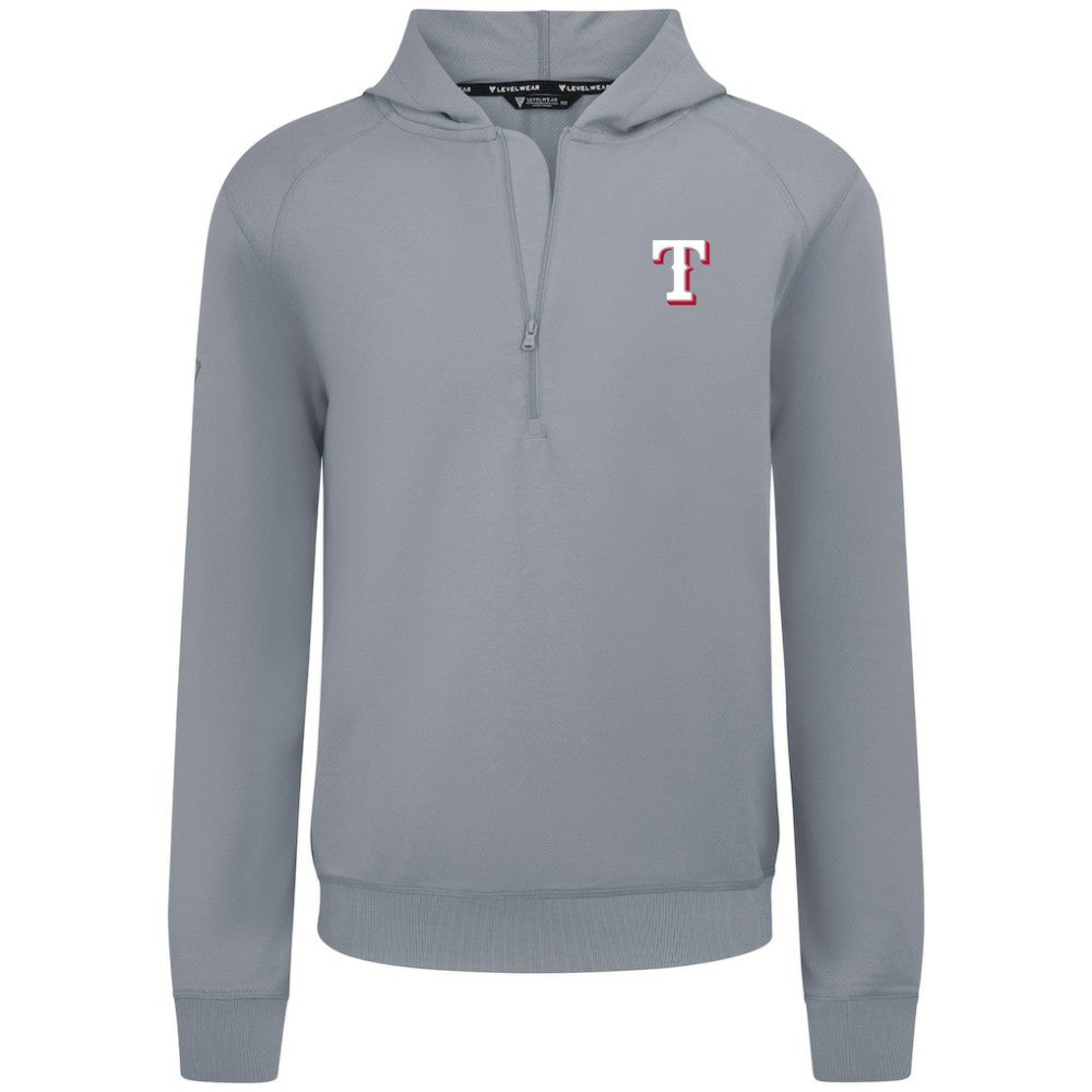 Texas Rangers Levelwear Technic Insignia Quarter-Zip Hoodie - MLB