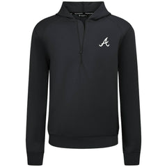 Atlanta Braves Levelwear Technic Insignia Quarter-Zip Hoodie - MLB