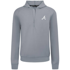 Atlanta Braves Levelwear Technic Insignia Quarter-Zip Hoodie - MLB