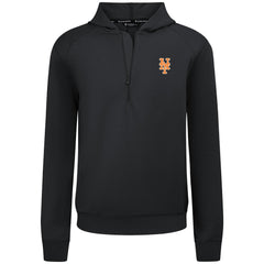 New York Mets Levelwear Technic Insignia Quarter-Zip Hoodie - MLB