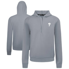 Philadelphia Phillies Levelwear Technic Insignia Quarter-Zip Hoodie - MLB