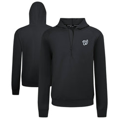 Washington Nationals Levelwear Technic Insignia Quarter-Zip Hoodie - MLB