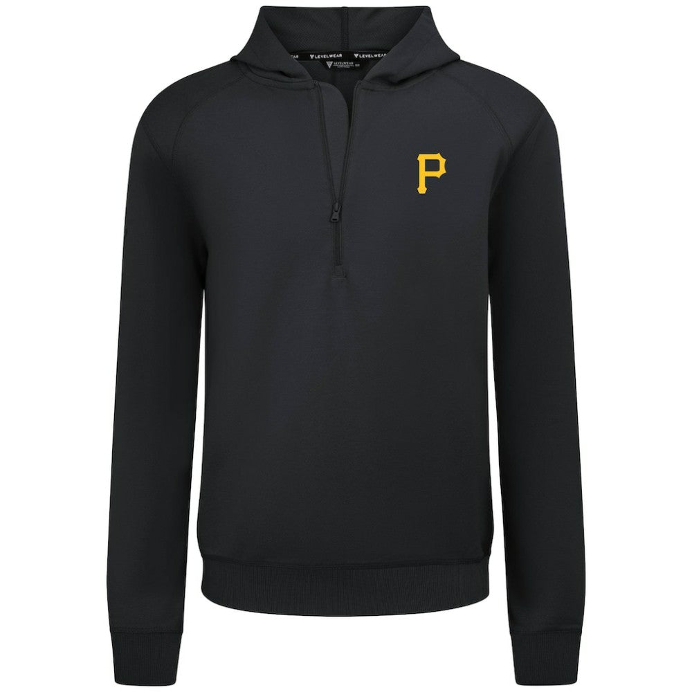 Pittsburgh Pirates Levelwear Technic Insignia Quarter-Zip Hoodie - MLB