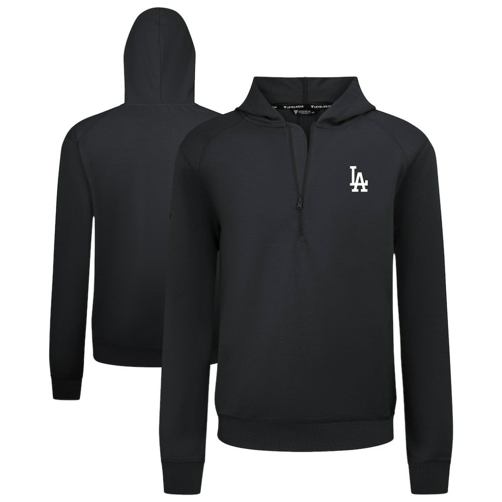 Los Angeles Dodgers Levelwear Technic Insignia Quarter-Zip Hoodie - MLB