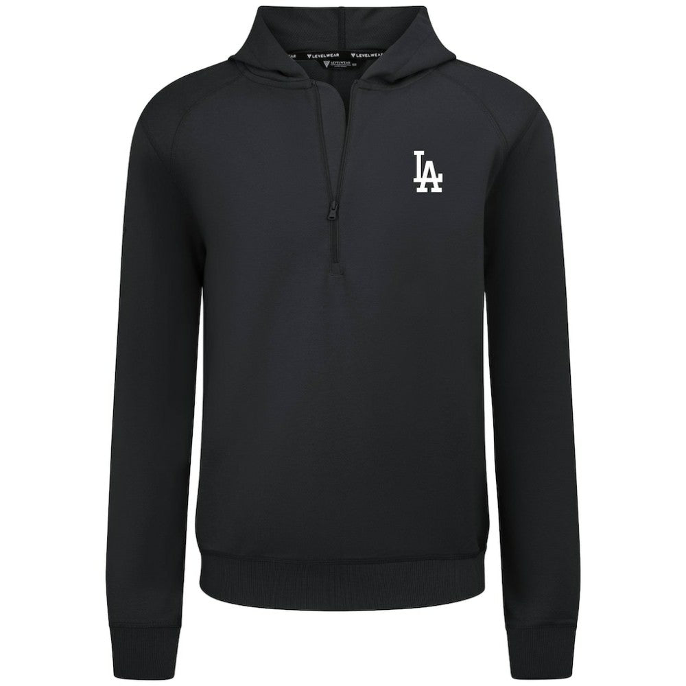 Los Angeles Dodgers Levelwear Technic Insignia Quarter-Zip Hoodie - MLB
