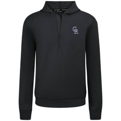 Colorado Rockies Levelwear Technic Insignia Quarter-Zip Hoodie - MLB