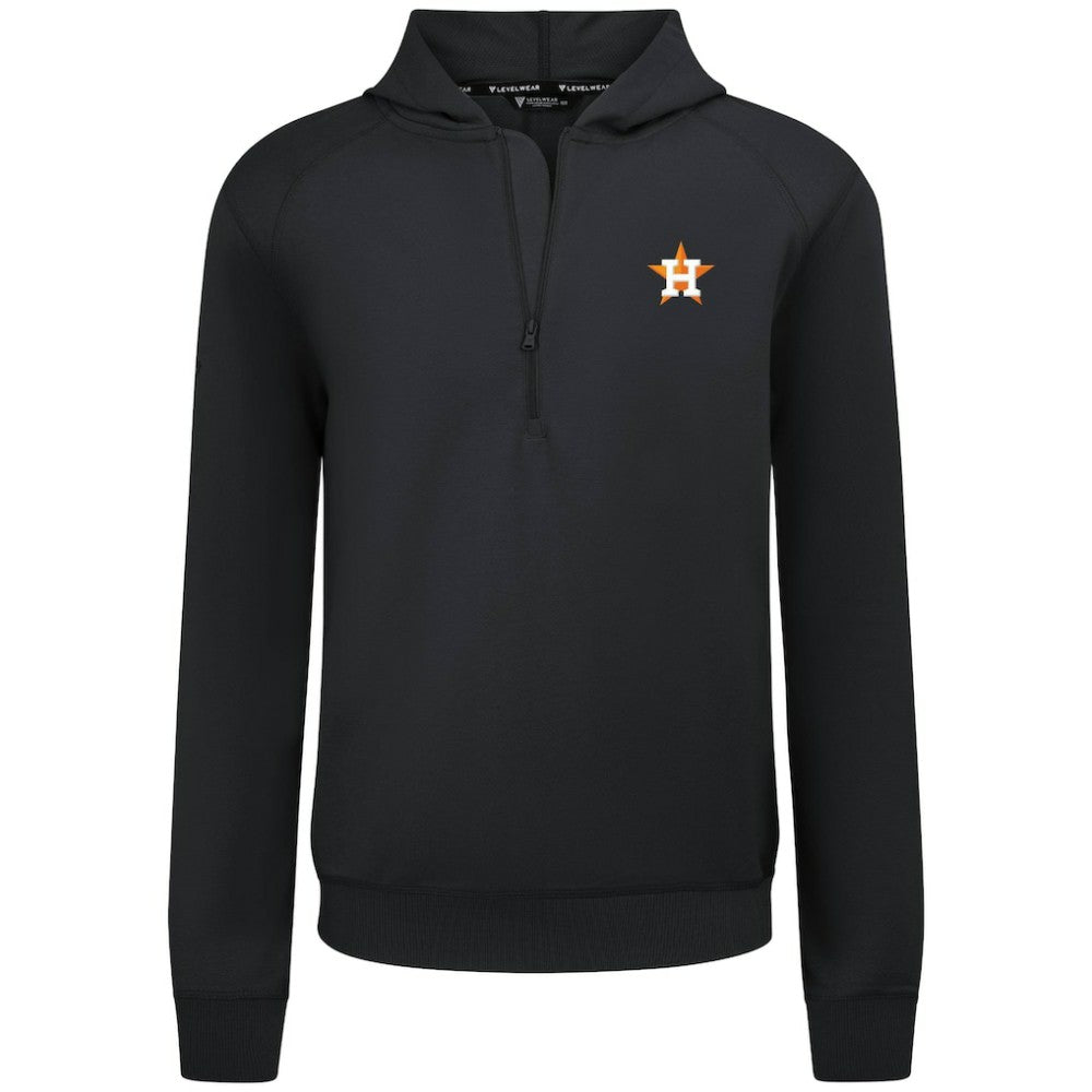Houston Astros Levelwear Technic Insignia Quarter-Zip Hoodie - MLB