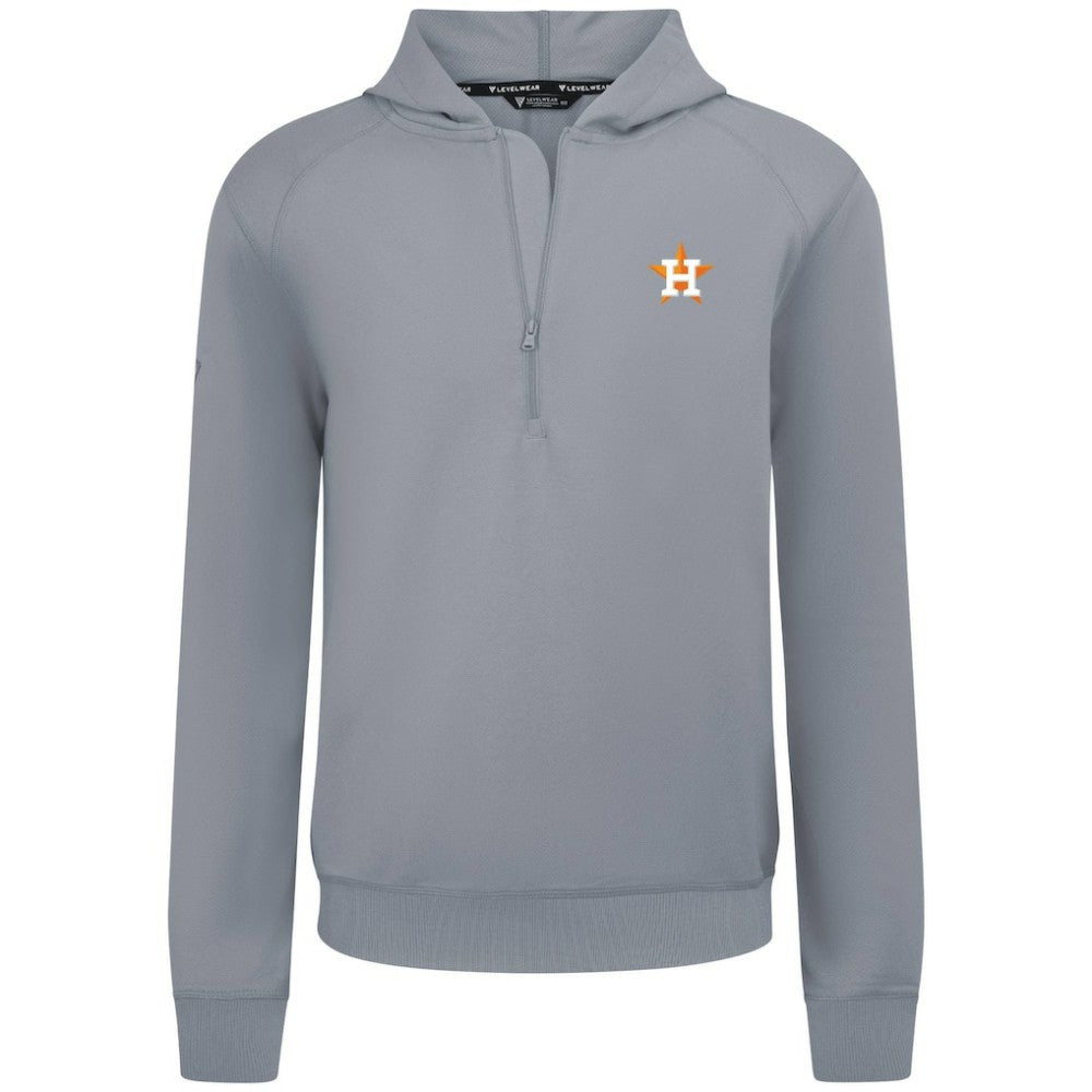 Houston Astros Levelwear Technic Insignia Quarter-Zip Hoodie - MLB