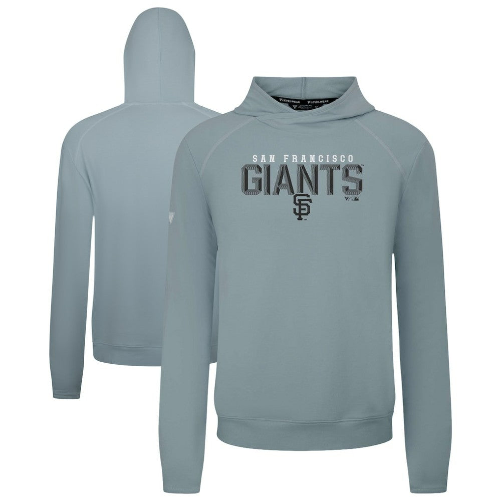 San Francisco Giants Levelwear Mandate Carve Tri-Blend Hoodie - MLB