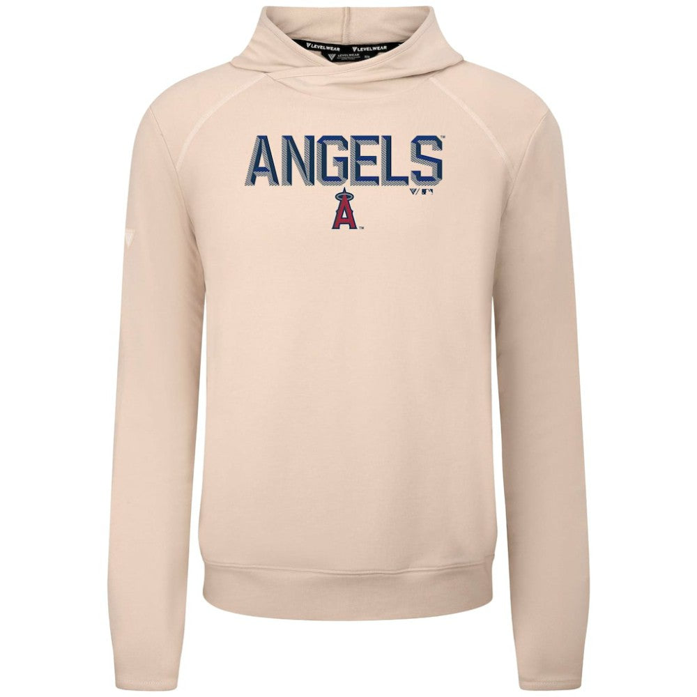 Los Angeles Angels Levelwear Mandate Carve Tri-Blend Hoodie - MLB