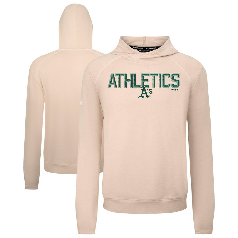 Athletics Levelwear Mandate Carve Tri-Blend Hoodie - MLB