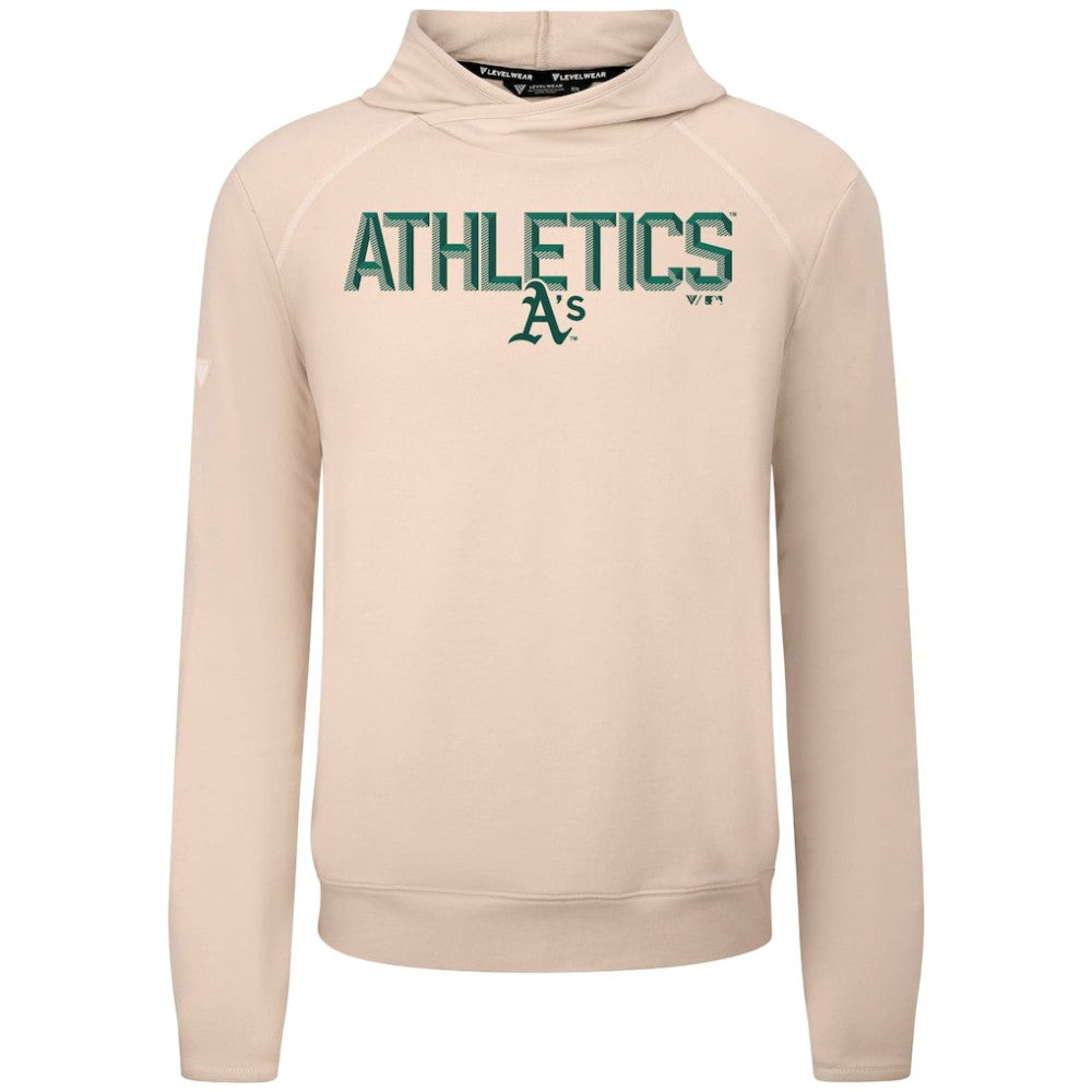 Athletics Levelwear Mandate Carve Tri-Blend Hoodie - MLB